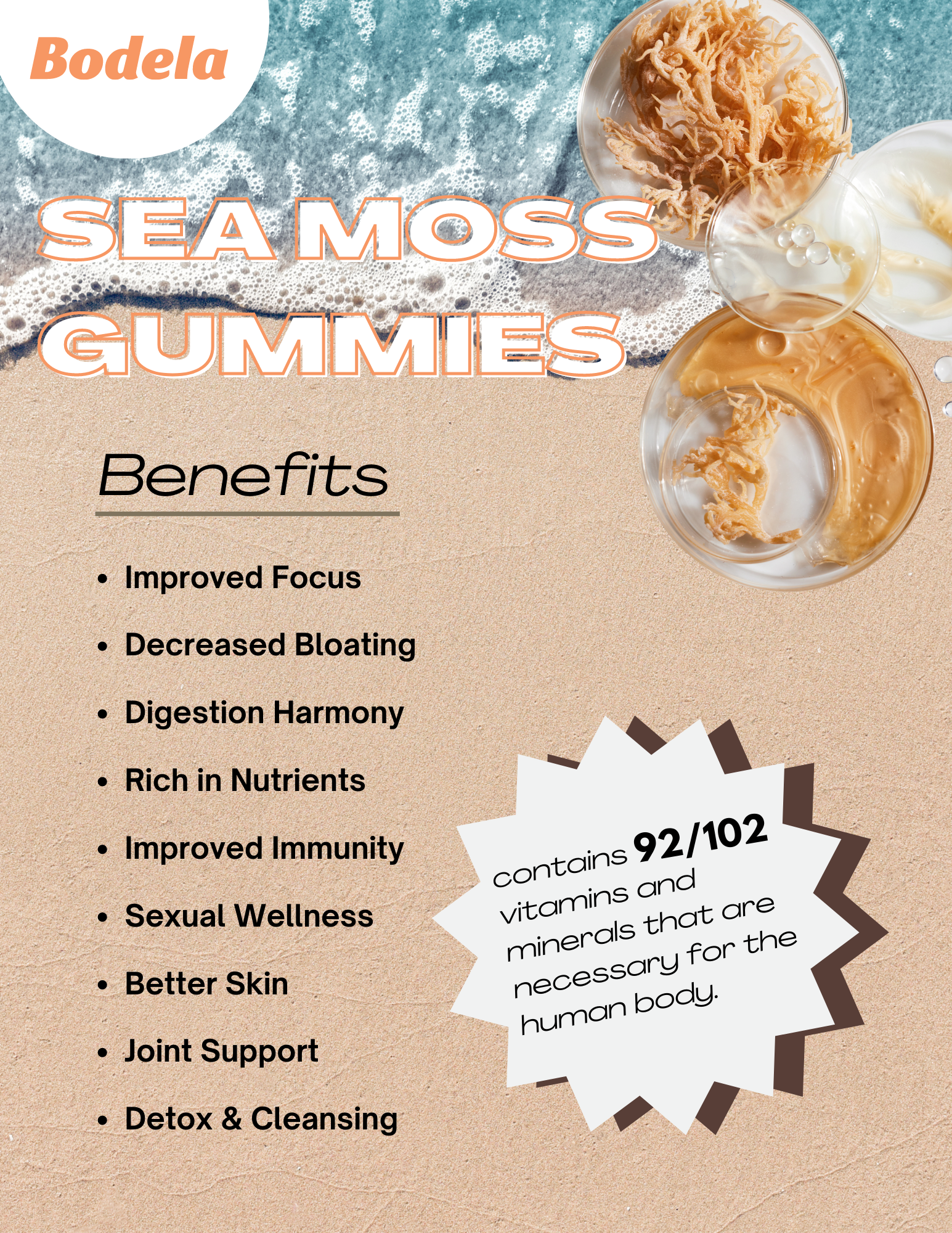 Sea Moss Gummies 3-Pack