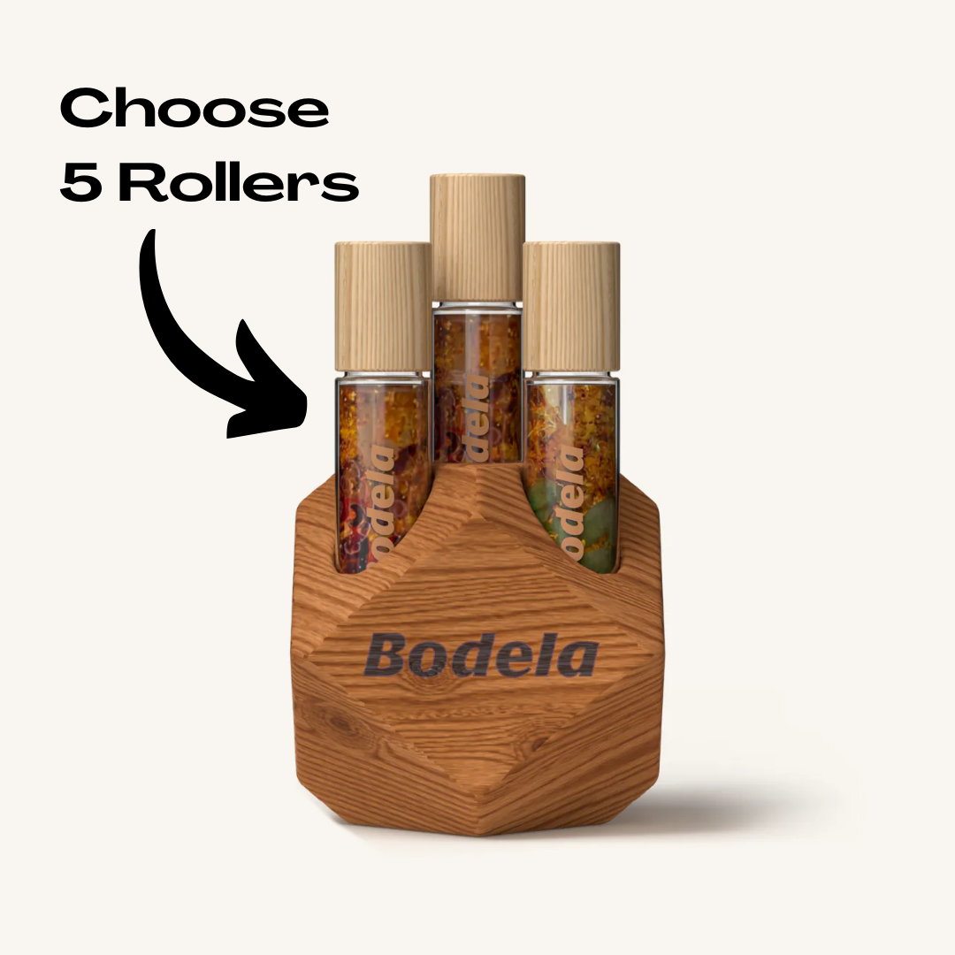 Zen Caddy + 5 Essential Oil Rollers