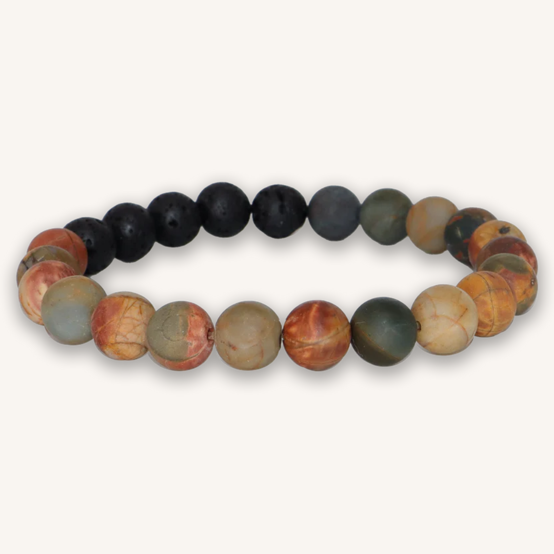 Indian Agate Essential Oil Bracelet